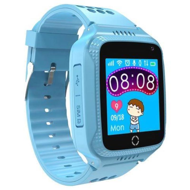 Image of Celly smartwatch per bambini telefonate messaggi localizzazione gps azzurro