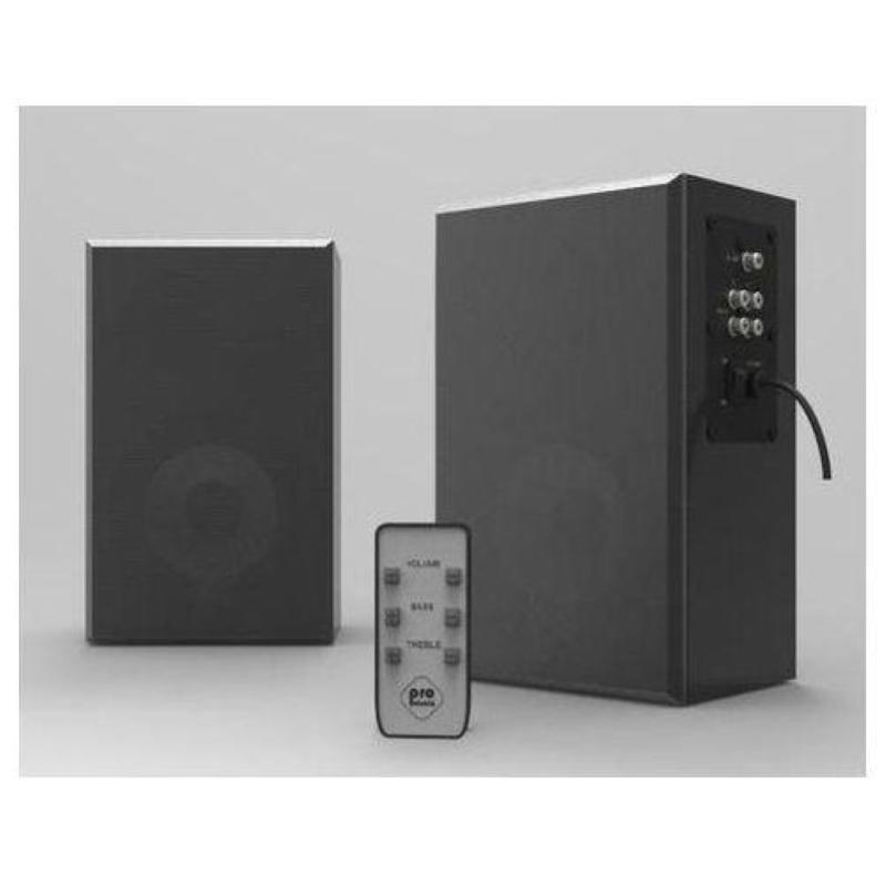 Image of Empire casse acustiche cablate 130w rms 60-20khz con telecomando nero