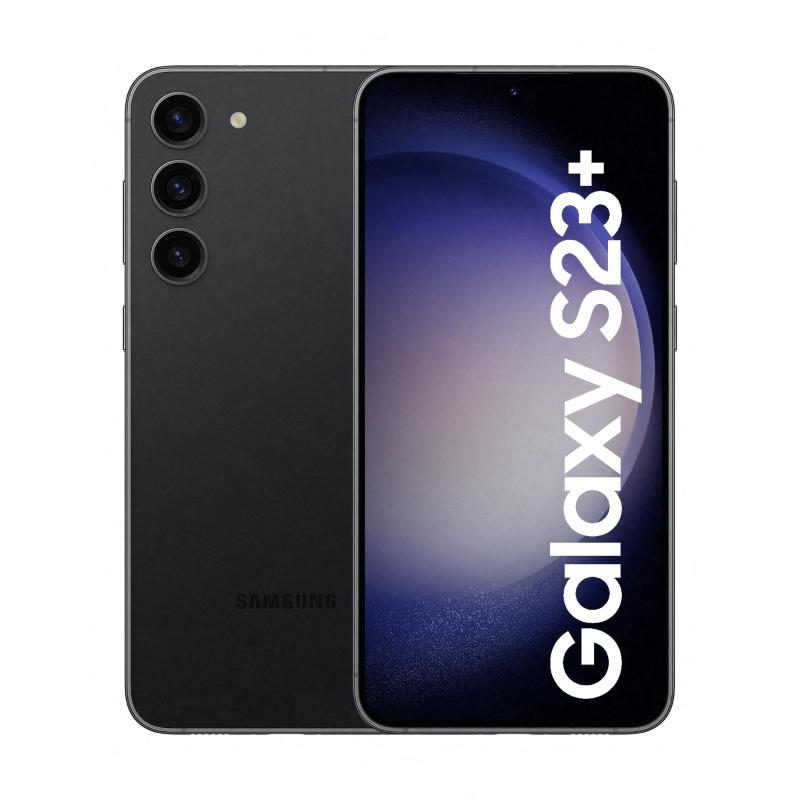 Image of Samsung s916 galaxy s23+ 5g dual sim 6.6 octa core 256gb ram 8gb 5g italia phantom black