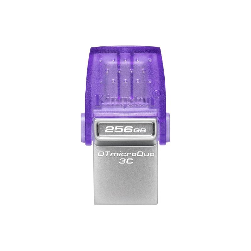 Image of Pen drive 3.2 256gb micro duo 3c type-c/type-a 200mb/s kingston