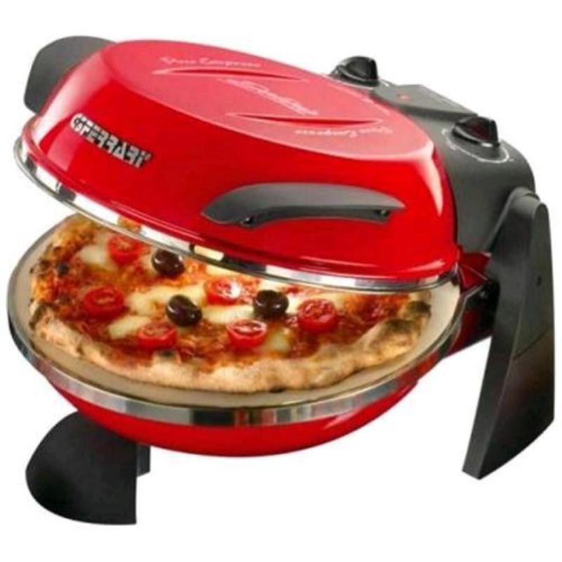 Image of G3 ferrari g1000600 delizia forno per pizza 1.200 w colore rosso