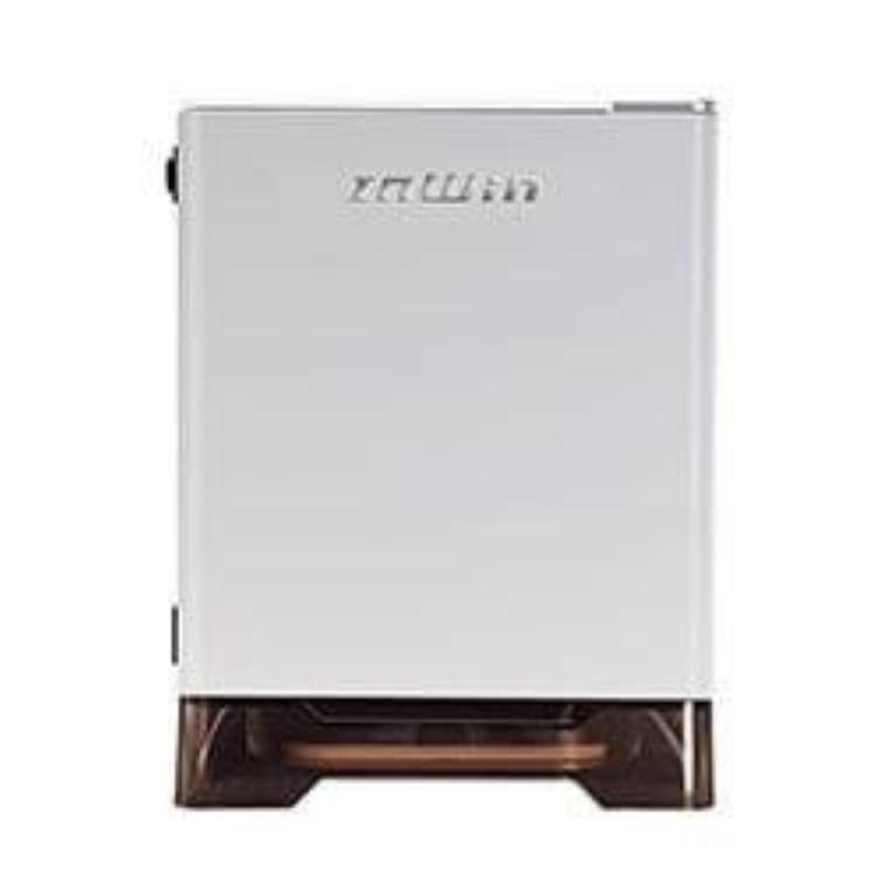 In win a1 plus argb cube case vetro temperato mini itx 650w bianco