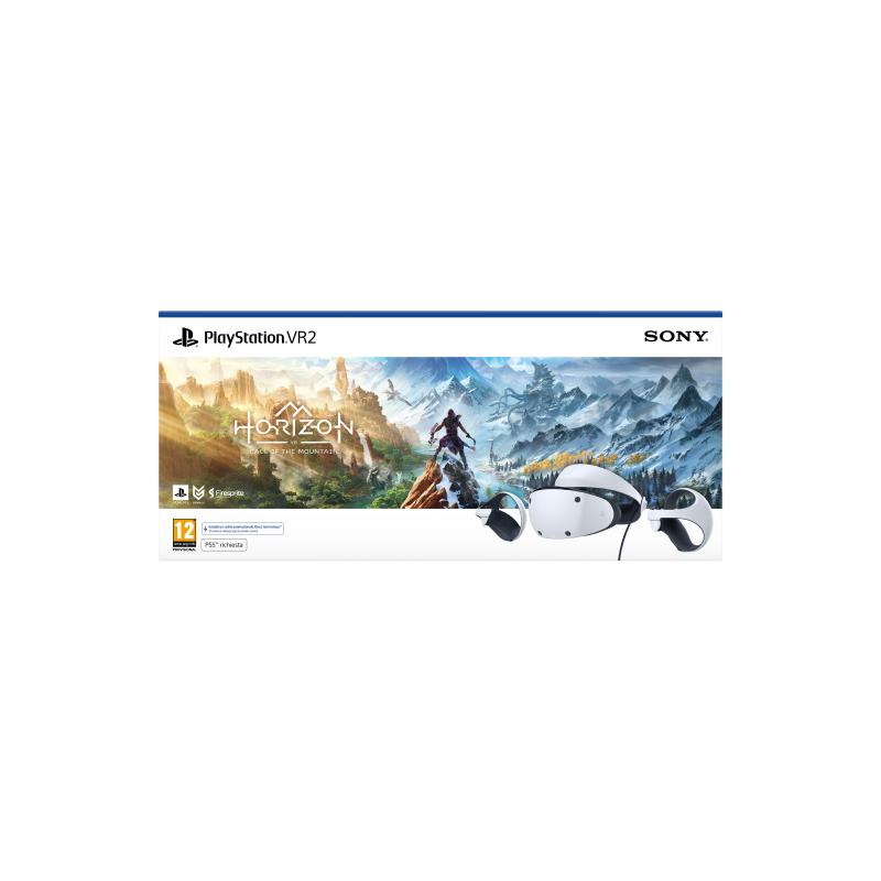 Image of Sony playstation vr2 voucher horizon call of the mountain occhiali immersivi fpv nero-bianco