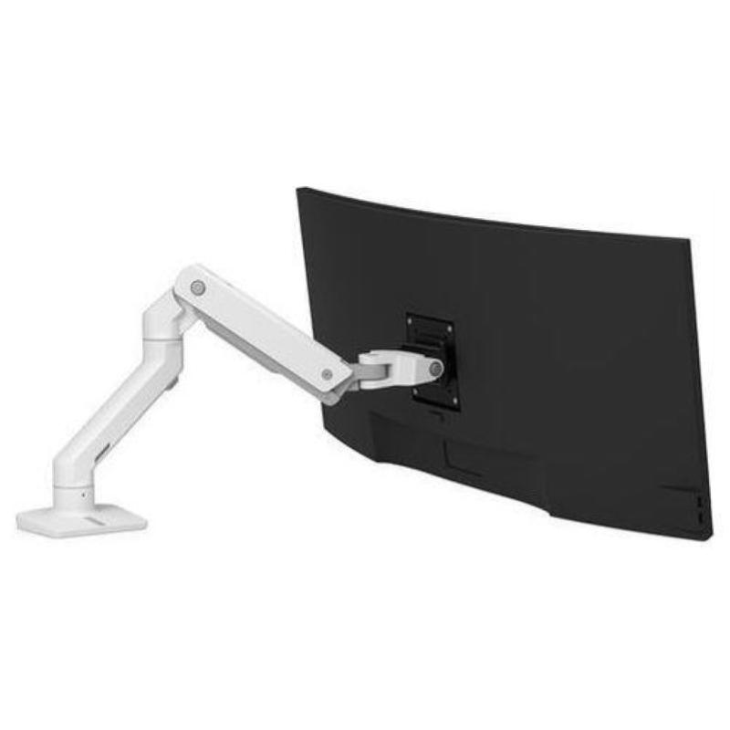 Image of Ergotron hx desk monitor arm kit montaggio su tavolo per monitor fino a 42`` bianco