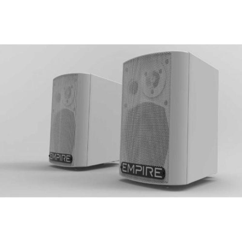 Image of Empire wall 200 sistema audio amplificato 200w 2xrca legno white