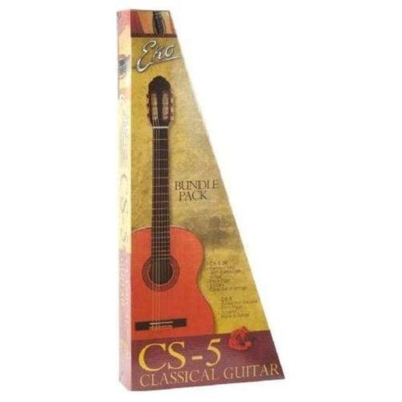 Eko eko cs-5 3-4 chitarra classica pack naturale