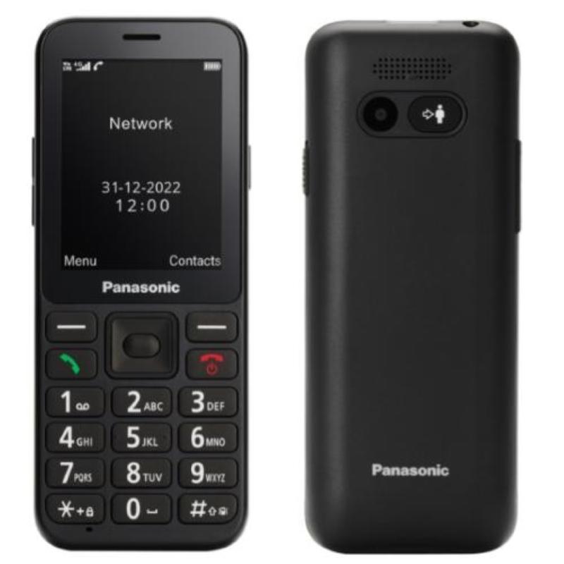 Cellulare panasonic kx-tu250exbn 2.4 dual sim easy phone 4g black