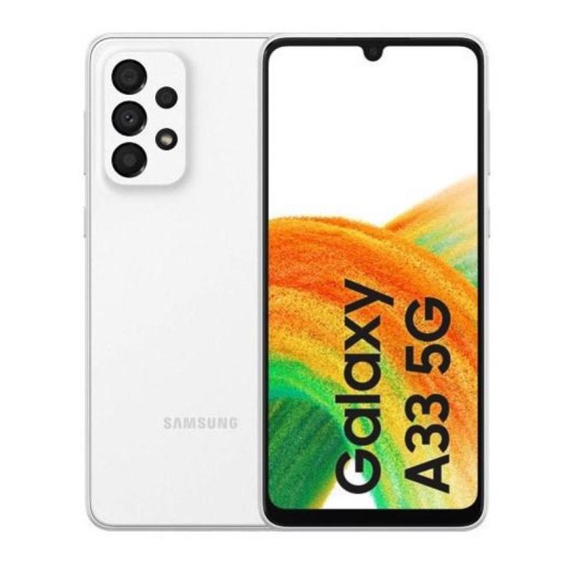 Samsung a336 galaxy a33 5g dual sim 6.4 octa core 128gb ram 6gb 5g tim awesome white