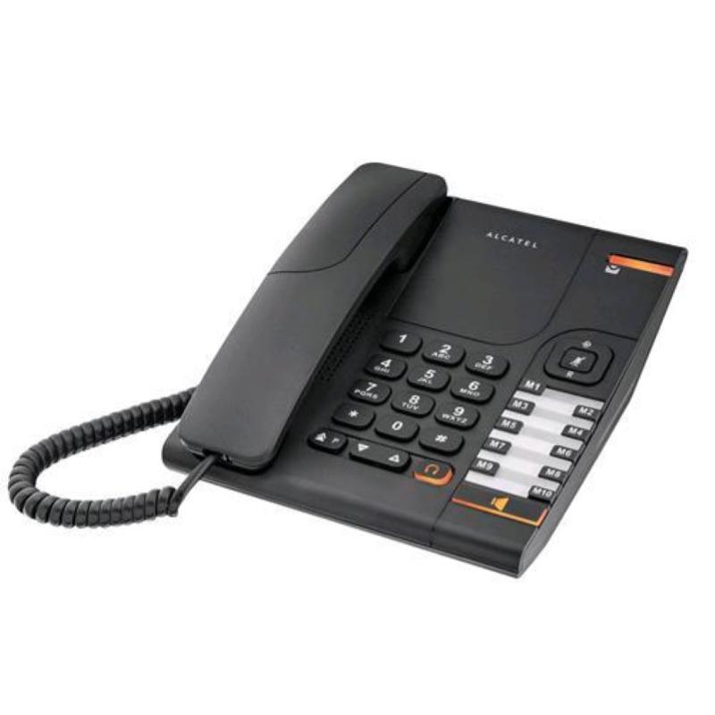 Image of Alcatel temporis 380 telefono bca da tavolo professionale colore nero
