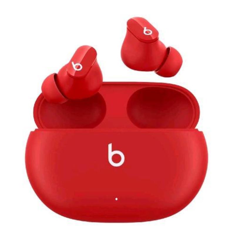 Image of Beats by dr. dre studio buds cuffia auricolari wireless impermeabilita ipx4 cancellazione del rumore rosso