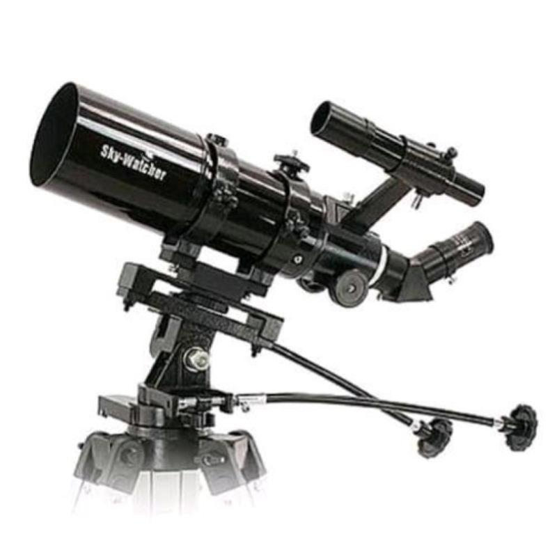 Image of Sky watcher startravel 80 az3 telescopio obbiettivo 80 mm focale 400 mm treppiede incluso nero