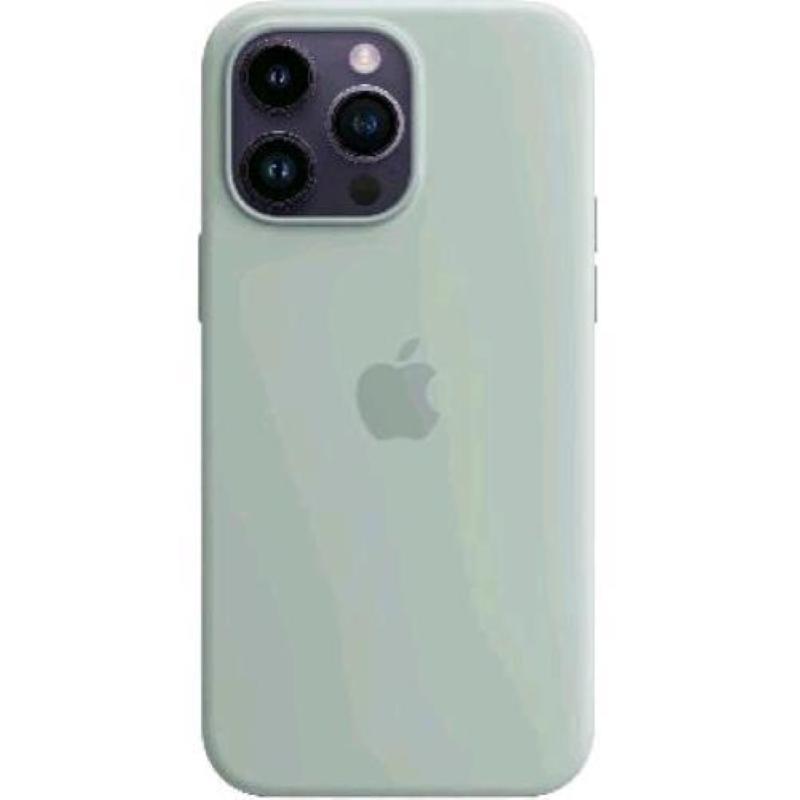 Image of Apple custodia magsafe inÂ silicone per iphoneÂ 14Â proÂ maxÂ succulent