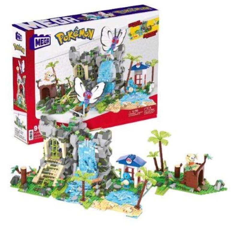 Image of Mattel mega pokemon spedizione nella giungla set di costruzioni