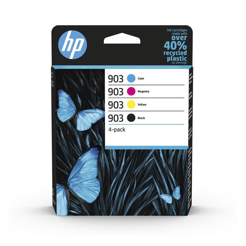 Image of Hp 903 4-pack cartuccia ink-jet 1.245 pagne ciano giallo magenta nero cod030