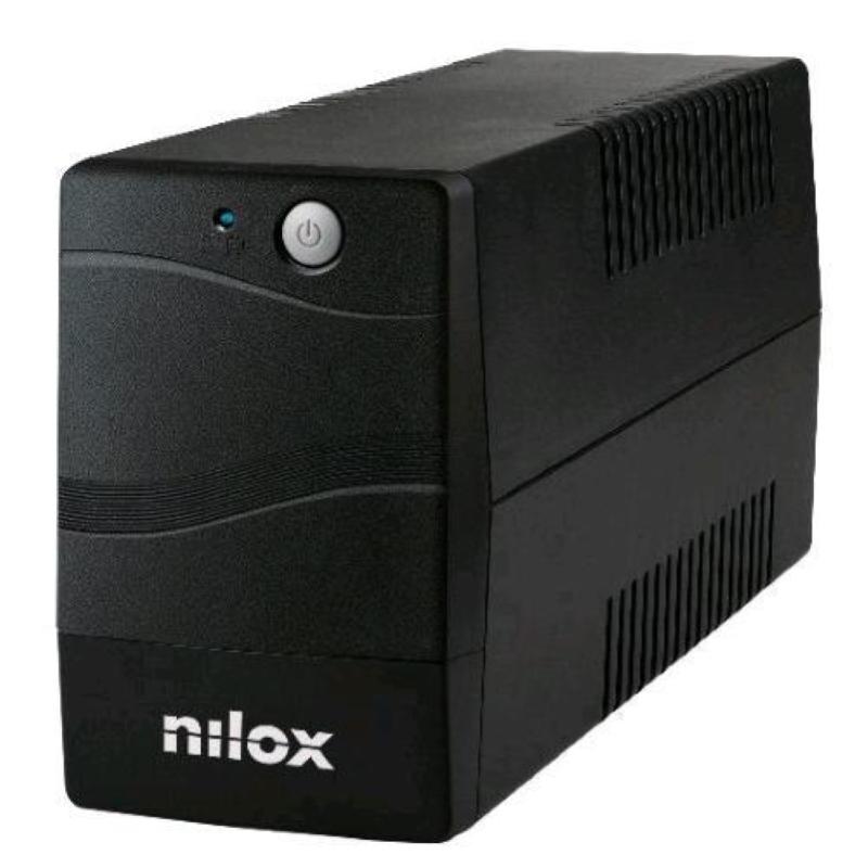 Nilox nxgcli12001x7v2 premium line interactive gruppo di continuita` ups 1200va