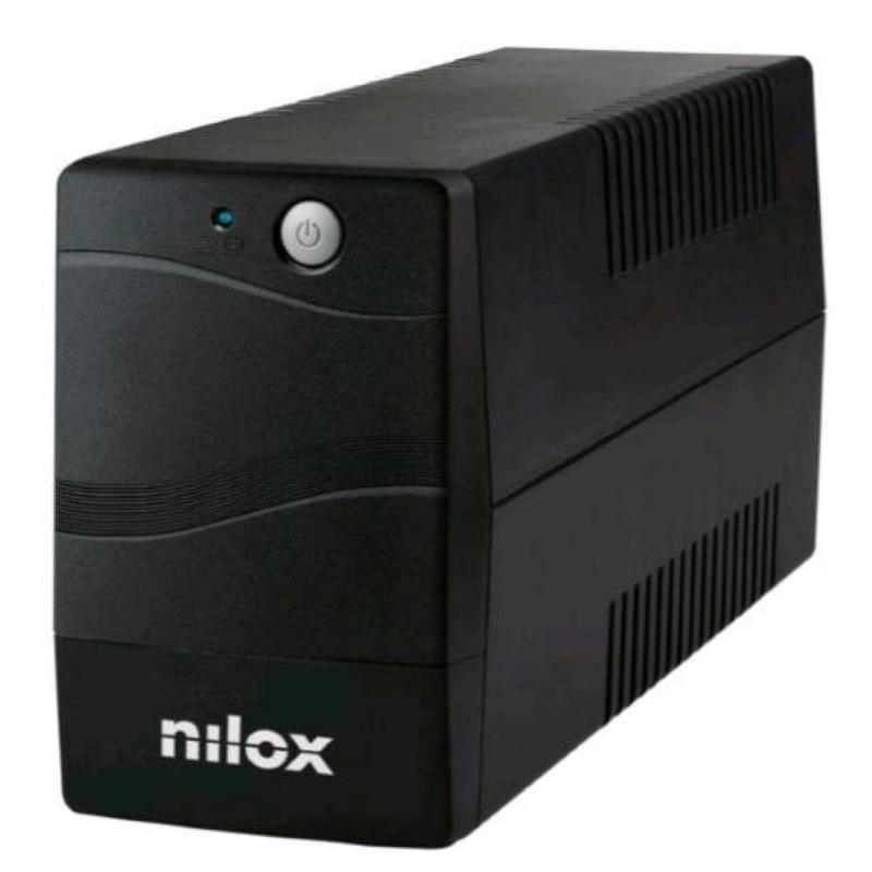 Nilox nxgcli8001x5v2 premium line interactive gruppo di continuita` ups 800va