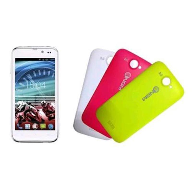 Image of Ngm dynamic racing 2 dual sim 4.5 dual core android 4.2.2 italia white 3 cover colorate incluse