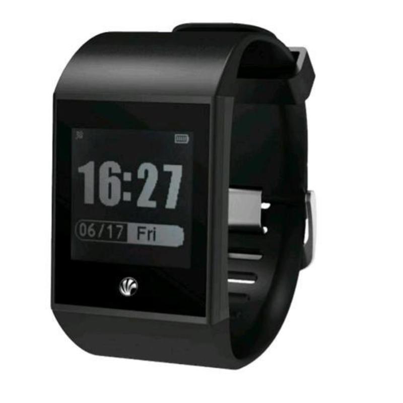 Image of Ngm fit watch smartwatch fitness water resistant ip 67 black