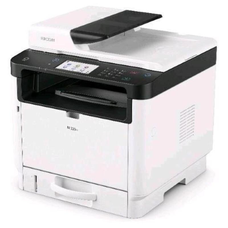 Image of Ricoh m 320fb stampante multifunzione laser b/n a4 adf fronte retro fax 250 fogli usb lan 32ppm