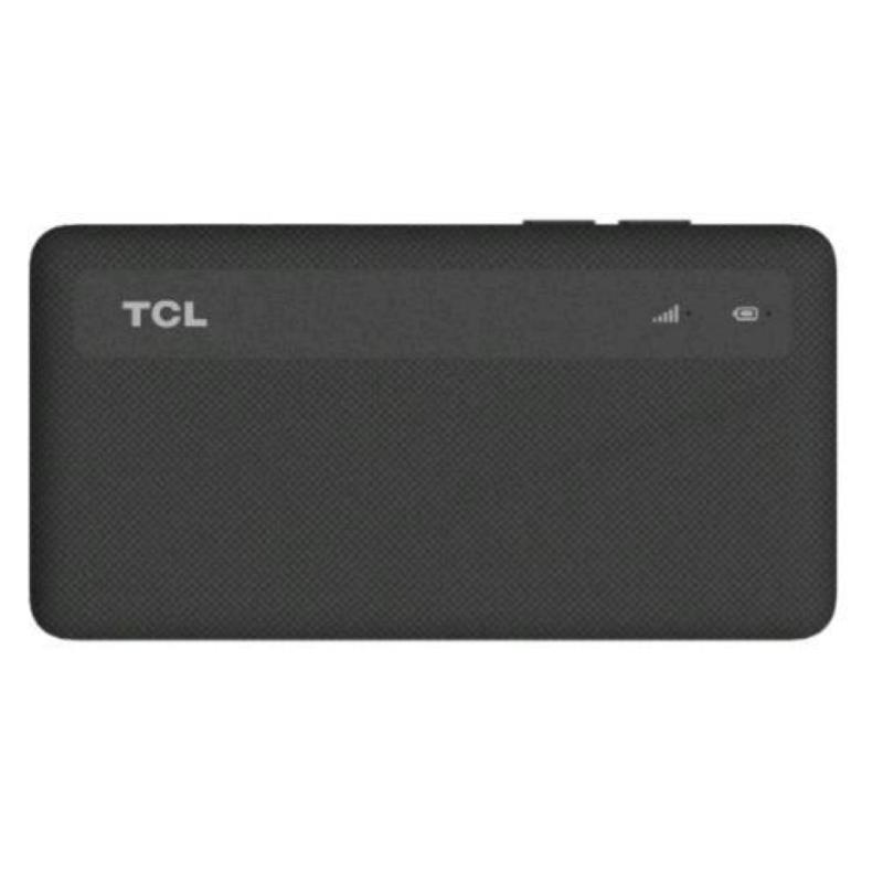 Tcl mw42v link zone modem router portatile 4g lte cat 4 (150/50mbps) wi-fi max 10 utenti black