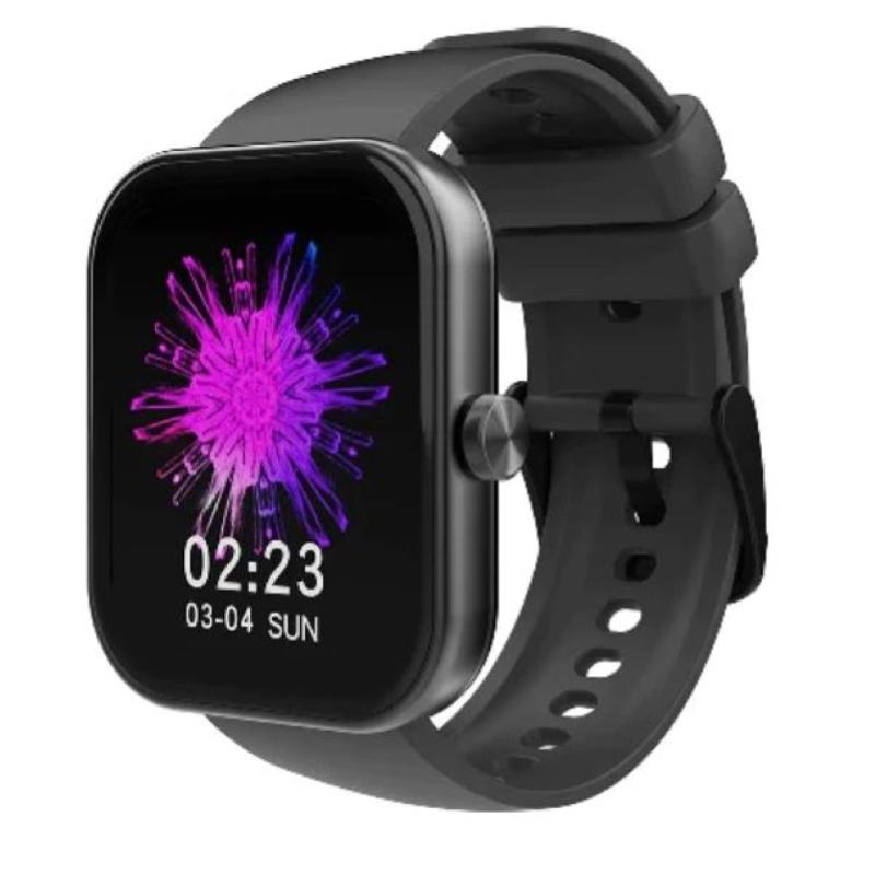 Image of Hifuture smartwatch futurefit ultra2 - orologio intelligente bluetooth bt5.2, schermo full hd da 1,85 pollici, corpo in lega di grado aerospaziale e cinturino in silicone unisex nero