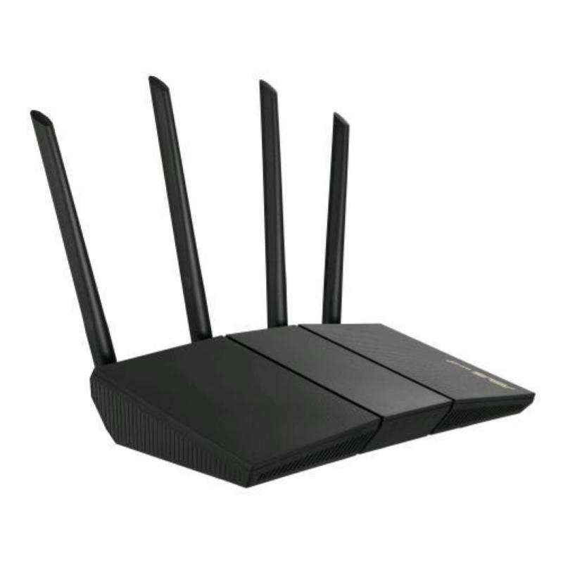 Image of Asus rt-ax57 router wireless wi-fi 6 802.11ax dual band 2.4 ghz/5 ghz gigabit ethernet aimesh mu-mimo, ofdma 4 antenne