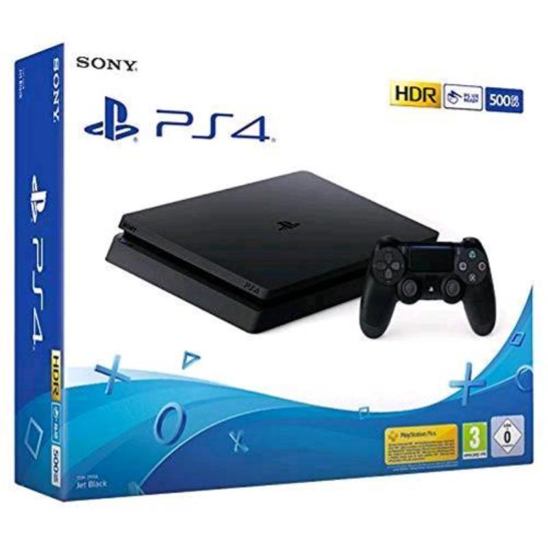 Console playstation 4 ps4 slim 500 gb f chassis black