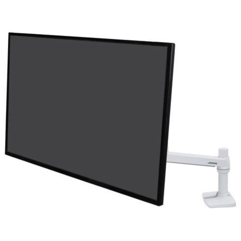 Image of Ergotron lx desk monitor arm kit montaggio per display lcd dimensione schermo fino a 34`` alluminio bianco