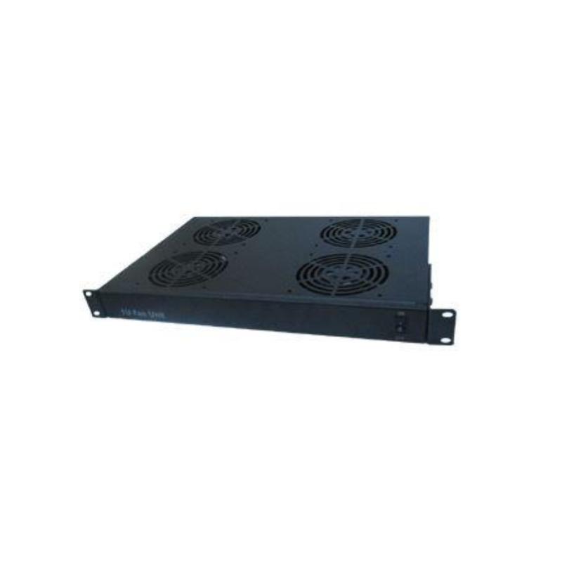 Cassetto ventilante 19 - 4 ventole 1u nero (vc900401u04v)