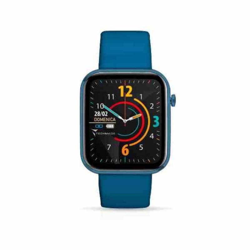Smartwatch tm-hava-pu con cardio - blue