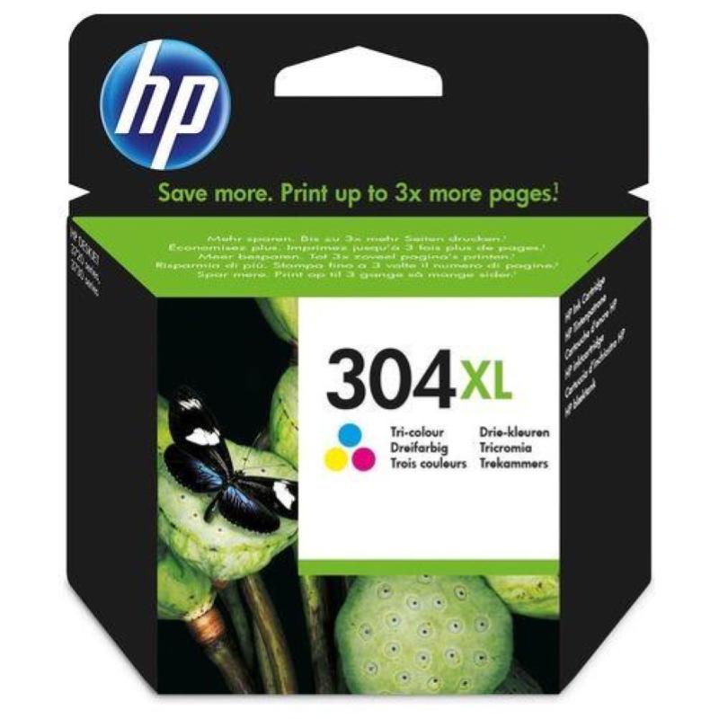 Image of Hp 304xl tri-color ink cartridge