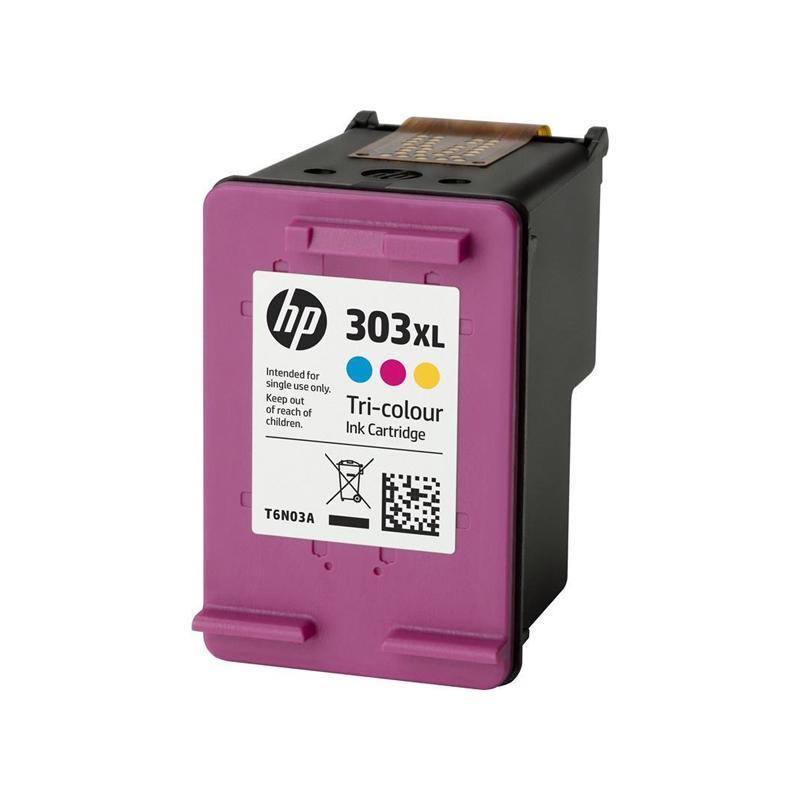 Image of Hp 303xl tri-color (t6n03ae) - cartuccia originale ad alta efficienza
