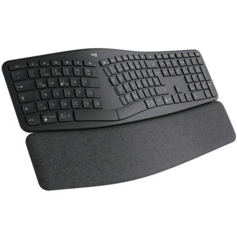 Image of Logitech ergo k860 tastiera ergonomica wireless layout ita black