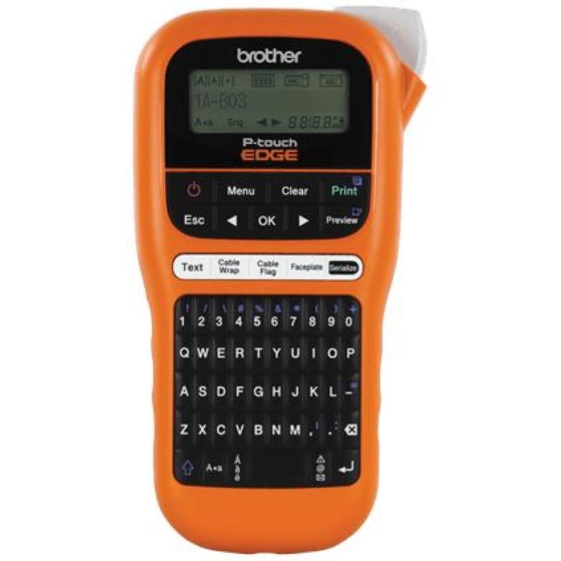 Image of Brother p-touch edge pt-e110 stampante trasferimento termico 180x180 dpi 20 mm-s hge-tze qwerty