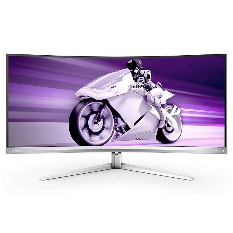 Philips 34m2c8600/00 monitor pc 34 3440x1440 pixel wide quad hd oled bianco