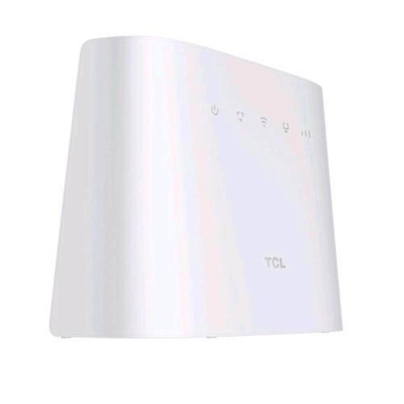 Image of Tcl hh132vm home station modem router hub 4g lte cat 12/13 (600/150mbps) nano sim wi-fi dual band 2.4/5ghz max 64 utenti bianco