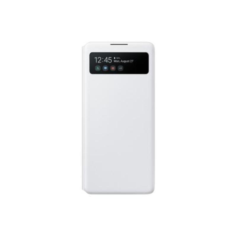 Image of S view wallet cover white samsung galaxy s10 lite