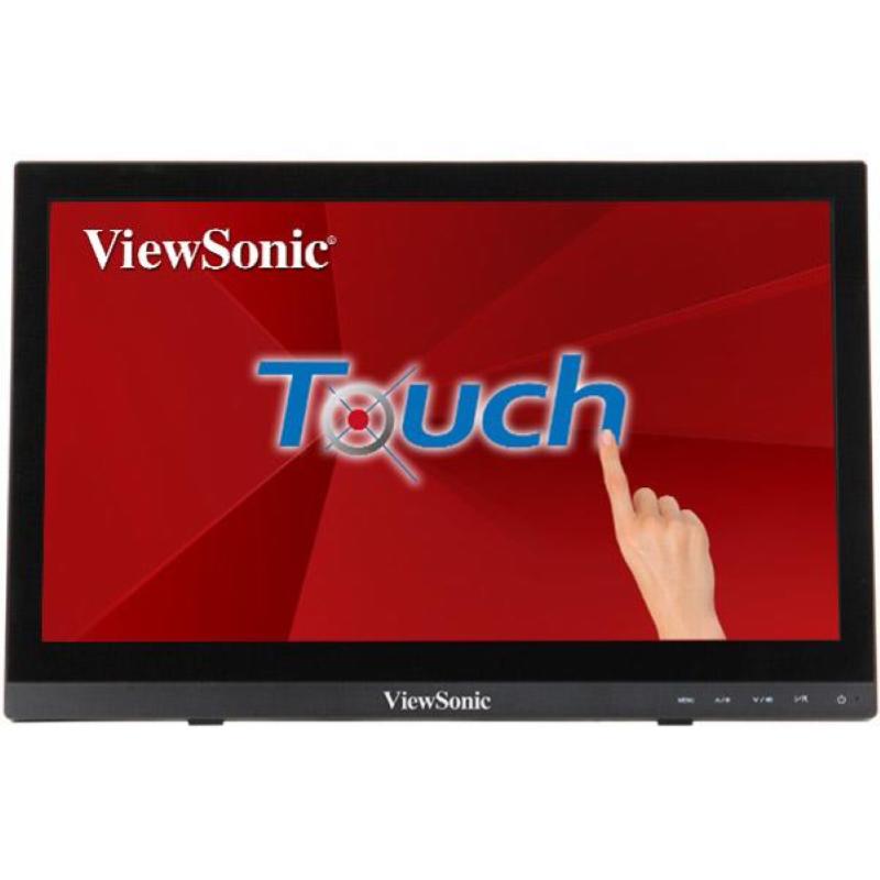 Image of Viewsonic mon touch 16 capacitive 10point mm vga hdmi speaker