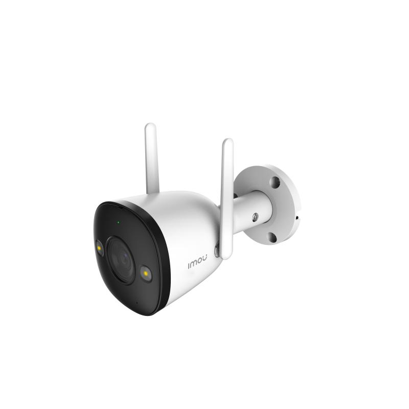 Image of Imou bullet 2 - telecamera wifi con visione notturna a colori,1440p 4mp, rilevazione del movimento umano con faretto e sirena, ip67 impermerabile, funziona con alexa