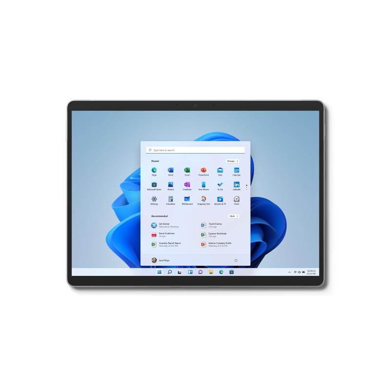Image of Tablet pc microsoft surface pro 8 i7 1tb 16gb 13 w10p wifi6 platin
