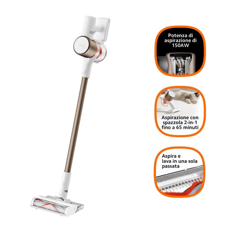Aspiratore portatile xiaomi g10 plus aspirapolvere senza filo cordless senza sacco bianco [bhr6179eu] sottocosto