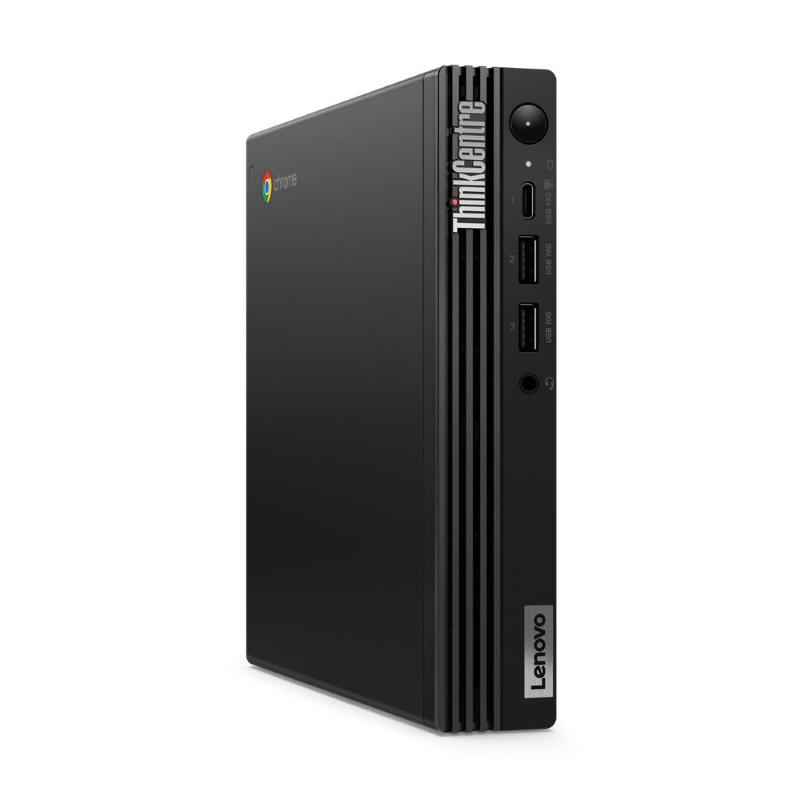 Image of Lenovo thinkcentre m60q mini pc celeron 7305 1.1ghz ram 8gb emmc 64gb-s.o. chrome black (12c60001ix)