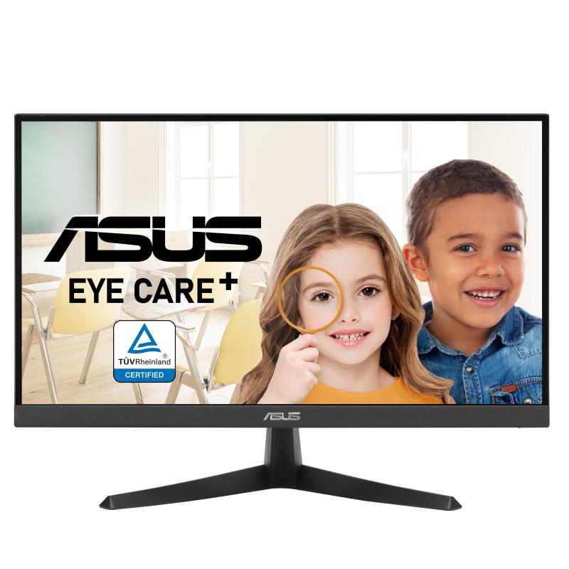 Image of Asus monitor vy229he 22`` fhd (1920 x 1080), ips, 75hz, ips, 1ms (mprt), adaptive-sync, eye care plus technology, blue light filter, flicker free, trattamento antibatterico