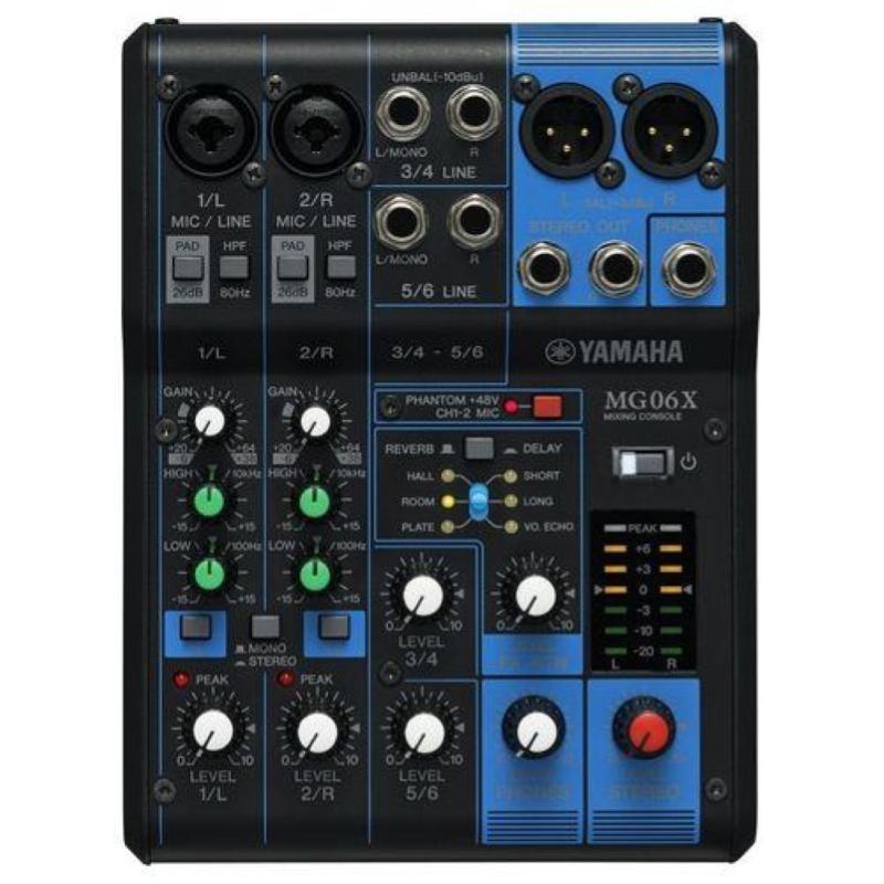 Image of Yamaha mg06x mixer professionale con effetti per live karaoke