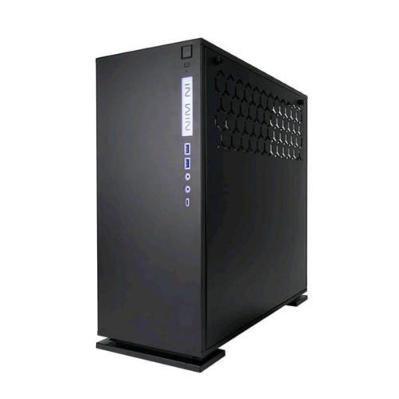 Inwin 303c cabinet midi-tower vetro temperato nero