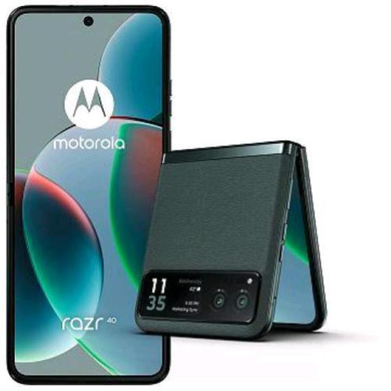 Image of Motorola razr 40 5g dual sim 6.9 p-oled octa core 256gb ram 8gb 5g italia sage green