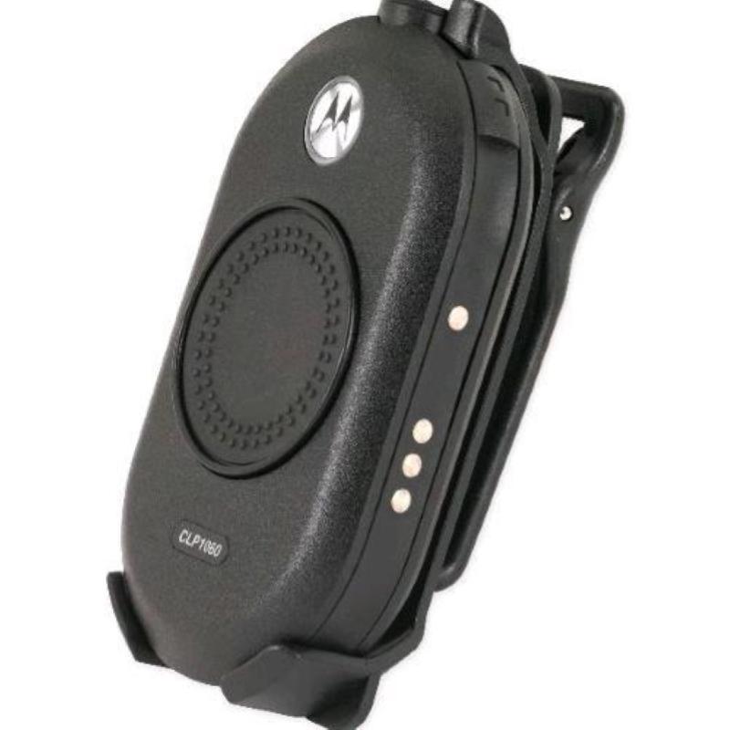 Motorola clpe446 walkie talkie 8 canali con caricabatterie e auricolare nero