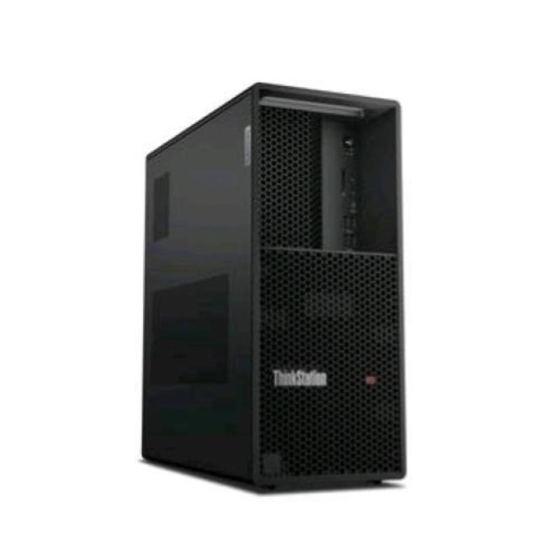 Image of Lenovo thinkstation p3 workstation i7-13700k 2.5ghz ram 32gb-ssd 1.000gb m.2 nvme-nvidia rtx a4000 16gb-win 11 prof black (30gs004qix)
