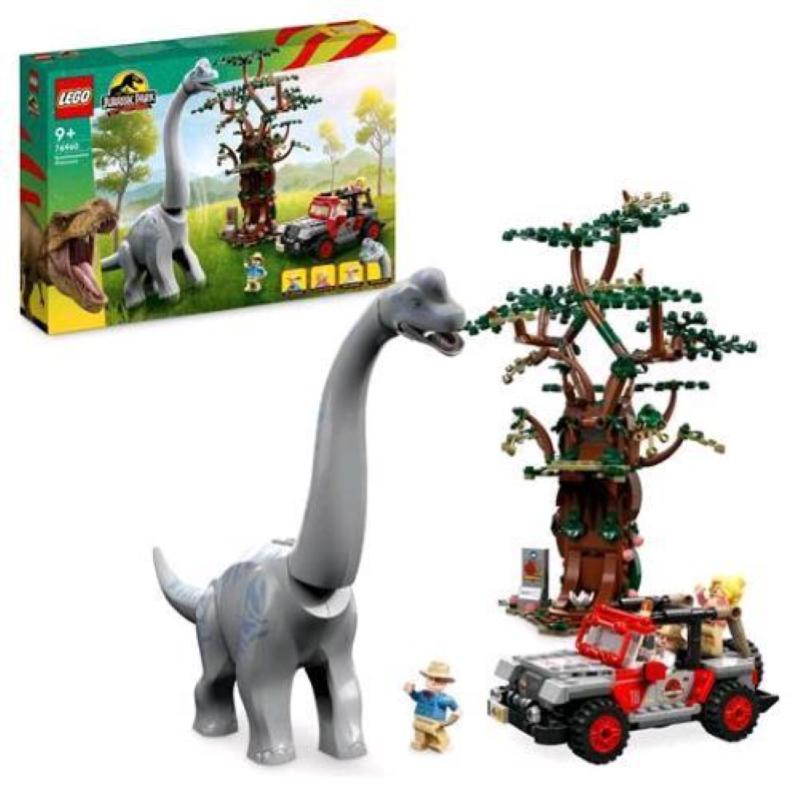 Image of Lego jurassic world la scoperta del brachiosauro