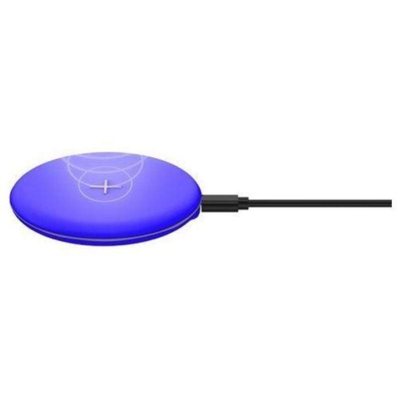 Image of Celly doppio caricatore wireless senza fili blu